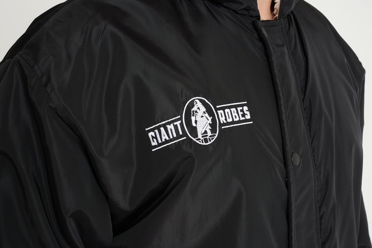 Giant Robes® Black with Beige Sherpa Lining